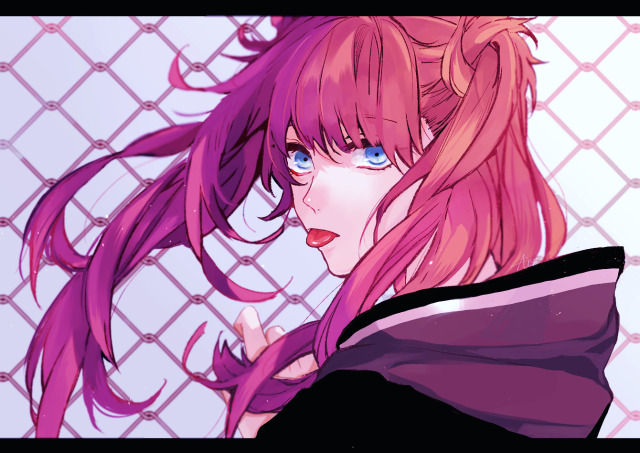 青い目の女の子