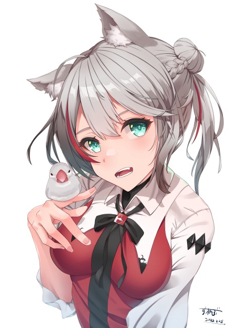 Vtuberの片賀コルさんFA