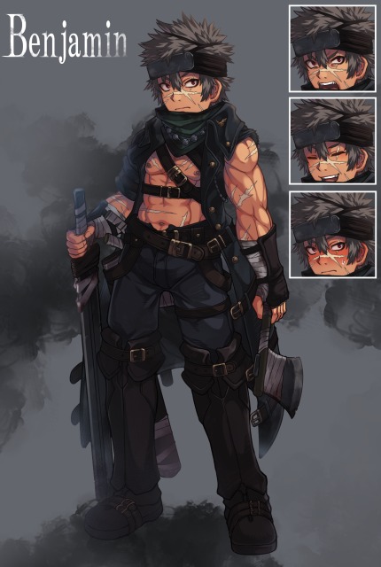 TRPGキャラクター立ち絵