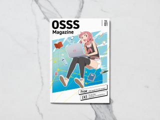 OSSS Magazine 表紙デザイン＆イラスト