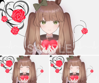 歌ってみた動画イラスト「心拍数#0822」（天兎まひろ様）