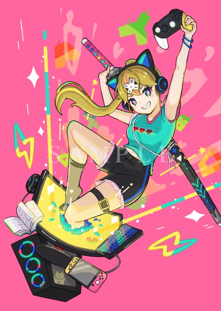 5～6等身キャラサンプル