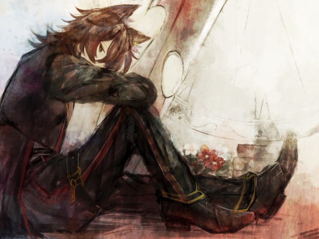 絵柄サンプル(水彩調厚塗り)