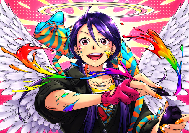 ポートフォリオ表紙用イラスト