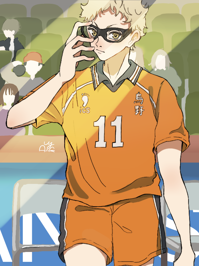 ツッキー イラスト