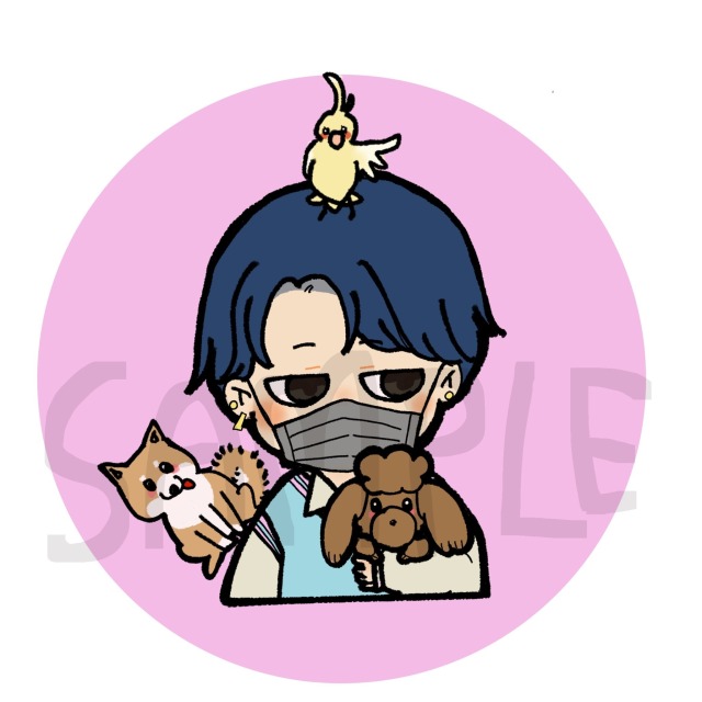 ポップで元気な惹き寄せアイコンサンプル