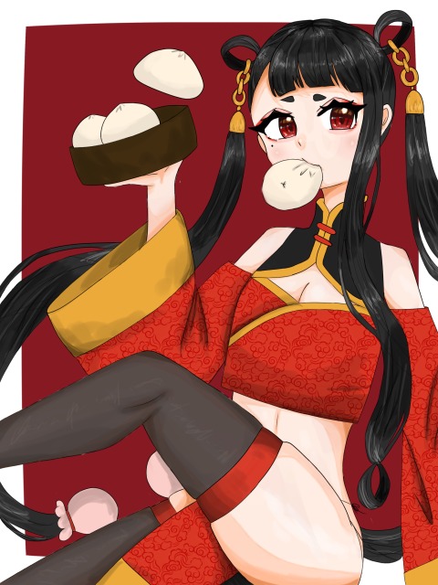 チャイナ女の子