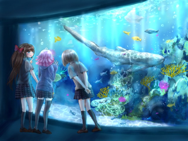 りなしずかす水族館