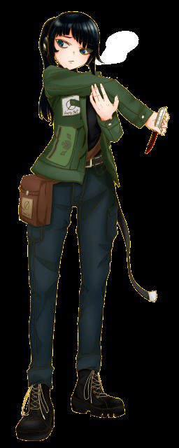 TRPG用探索者立ち絵（例）