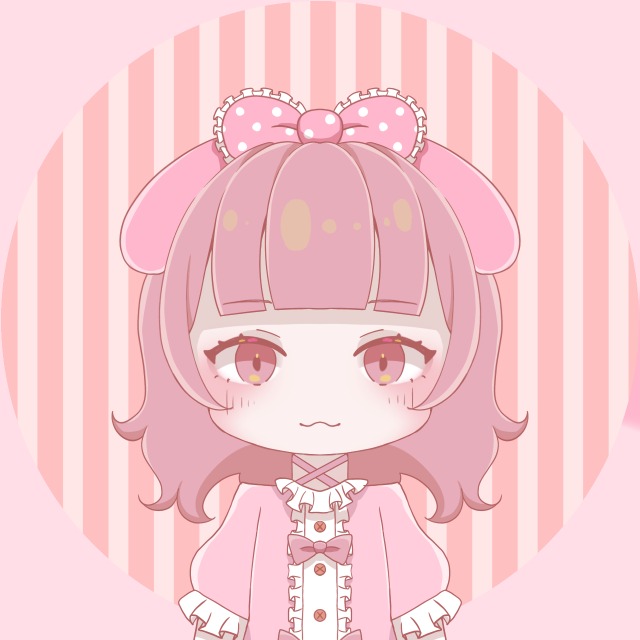 可愛い女の子のアイコン描きます