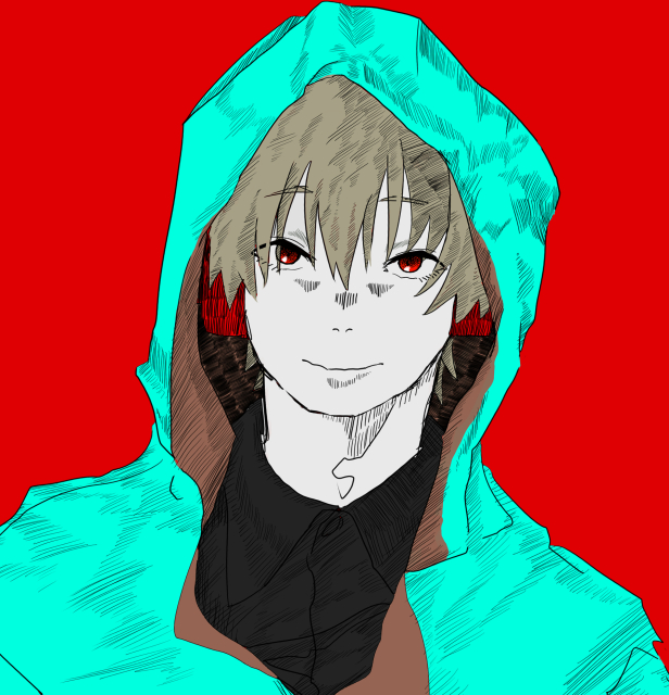 ビビッドカラー男子