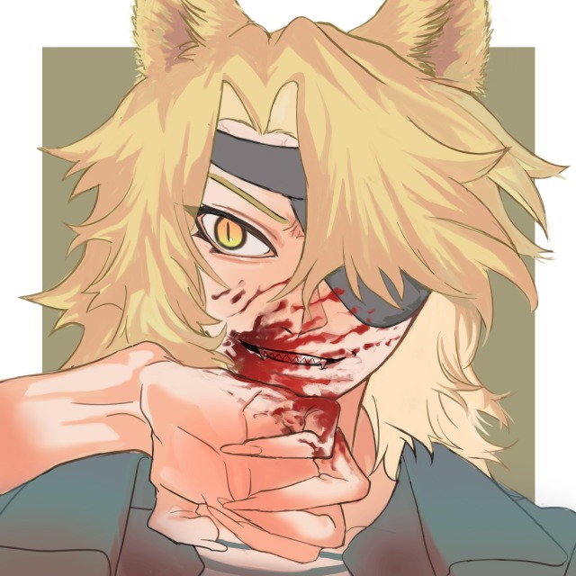 アイコン風一次創作一枚絵