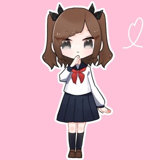 自キャラ全身デフォルメ絵