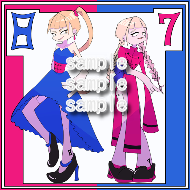 オリジナルキャラクター立ち絵