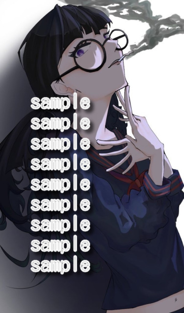 女の子(バストアップイラスト)