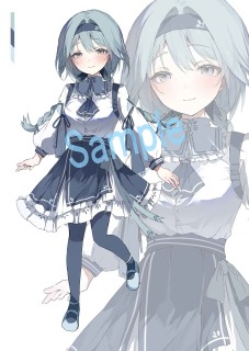 絵柄1サンプル(ハッキリした塗り）