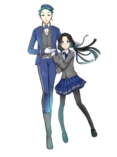 イラスト(全身/背景なしサンプル)