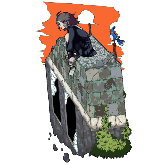 とびたい女の子