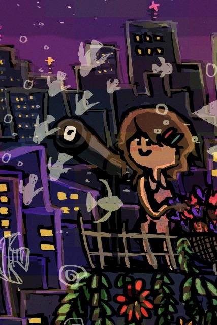 気持ち泳ぐあの時の夜