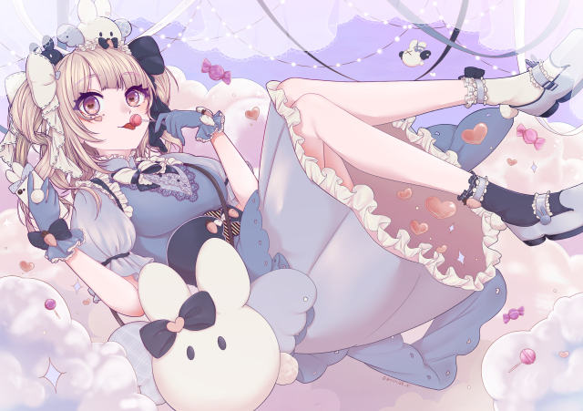 オリキャラの兎月ちゃん