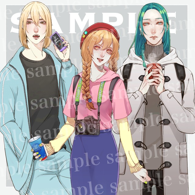 立ち絵(全身略加工)