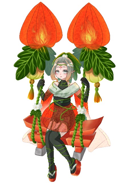 TRPG用立ち絵イラスト