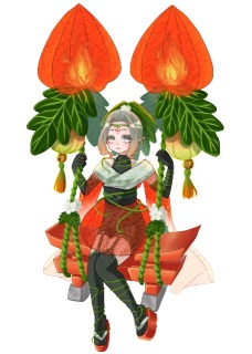 TRPG用立ち絵イラスト