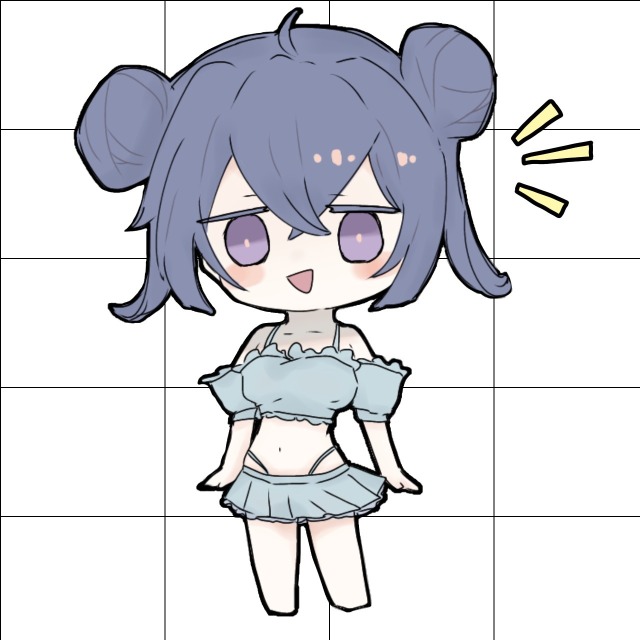 SDキャラ描きます