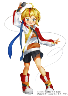 立ち絵イラスト