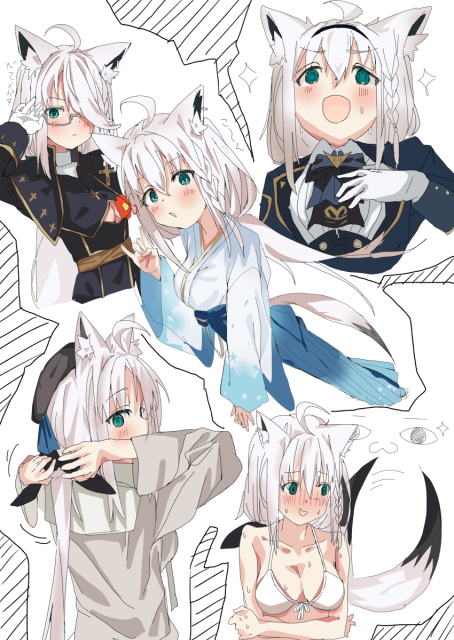 Vtuberの白上フブキちゃん！