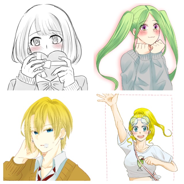 今まで描いてきたもの２