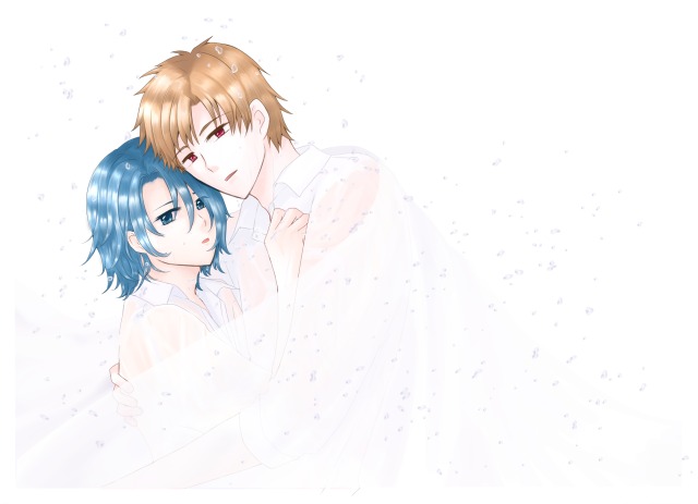 オリジナル同人誌表紙イラスト