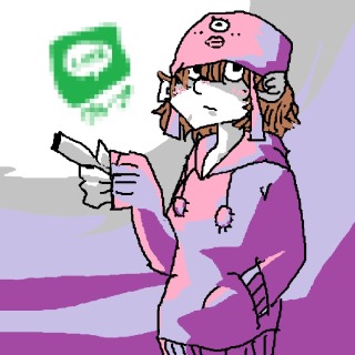 シンプルキャラ半身