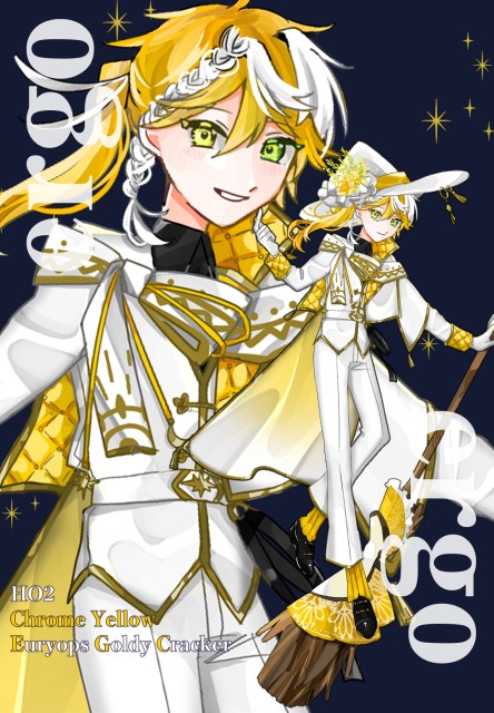 自分用の立ち絵として書いたもの