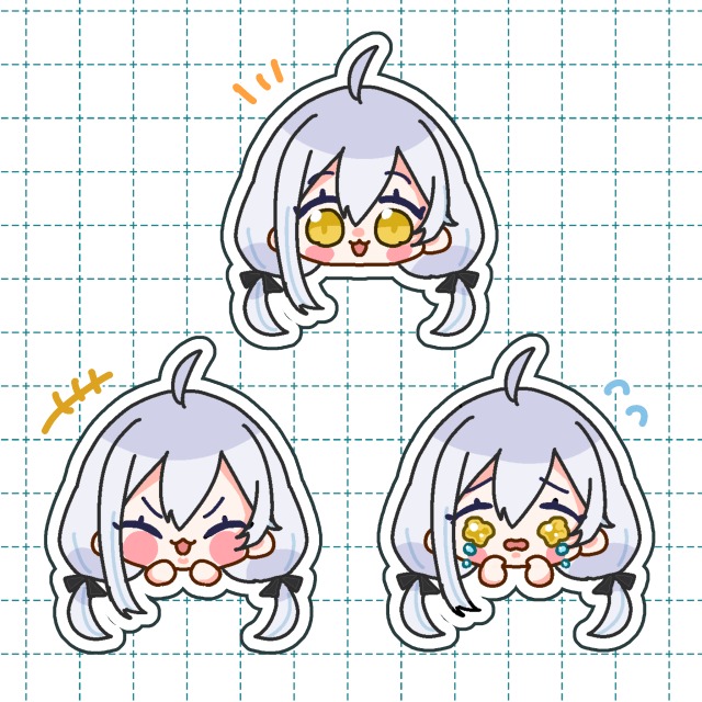 フレークシール風