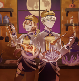 happy halloween　美味しい料理を召し上がれ