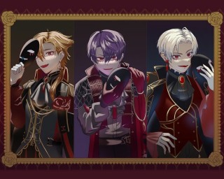 halloweenに描いた二次創作イラスト