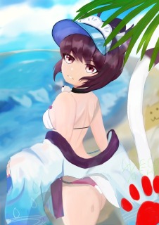 雀魂キャラ一姫　一枚絵