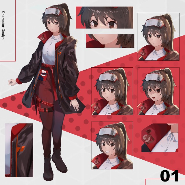 オリジナル女性キャラクター