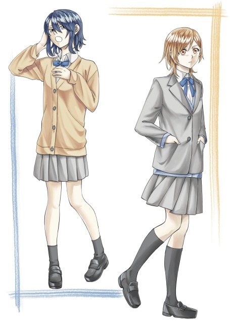 同人小説キャラ紹介立ち絵