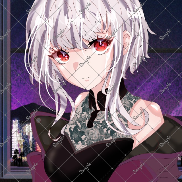 いままでに作成したイラストのサンプルです！