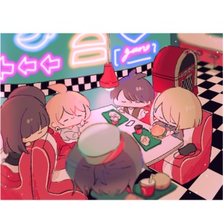 【デフォルメ 大人数】創作 集合イラスト