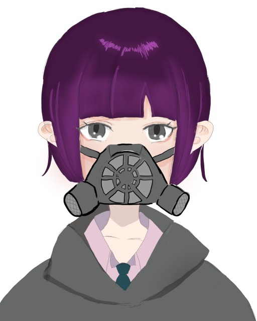 アイコンに使える胸から上のイラスト