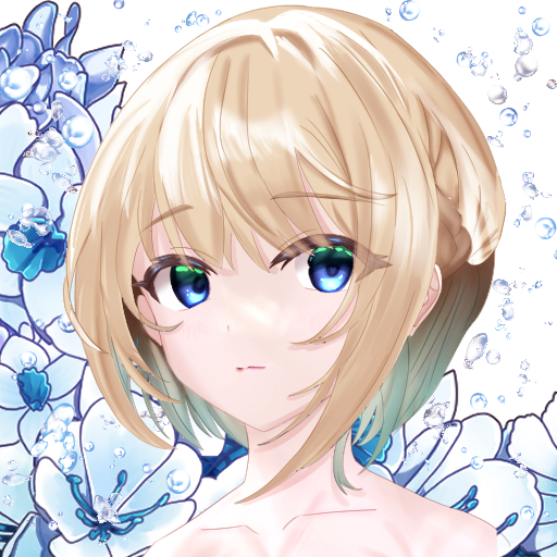 金髪ショートボブ