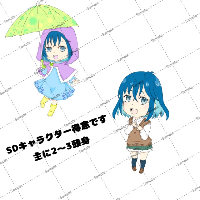 ミニキャラ　SDキャラクター