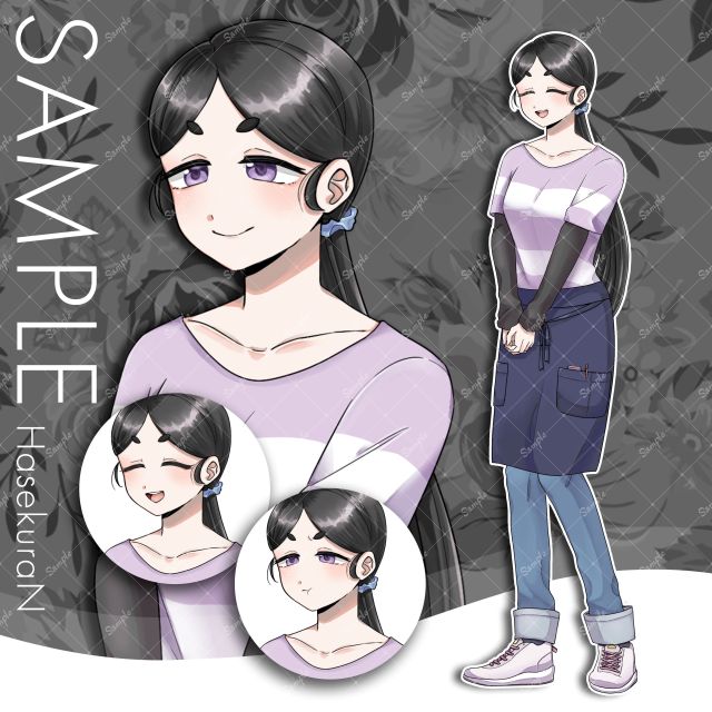 TRPG用立ち絵サンプル3