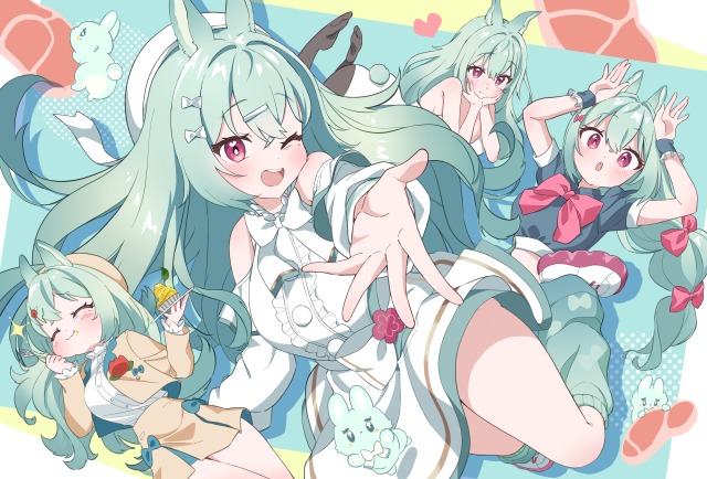 天福ぷぷみ様バースデーイラスト