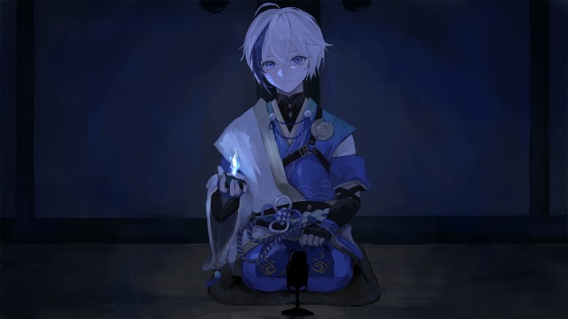 動画用1枚絵「死神」