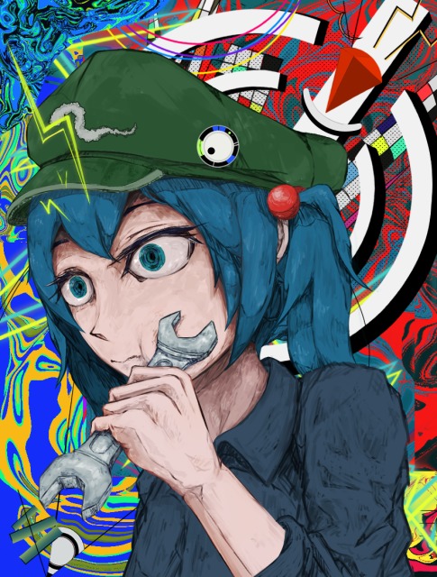 河城にとりー爆発的発想ー