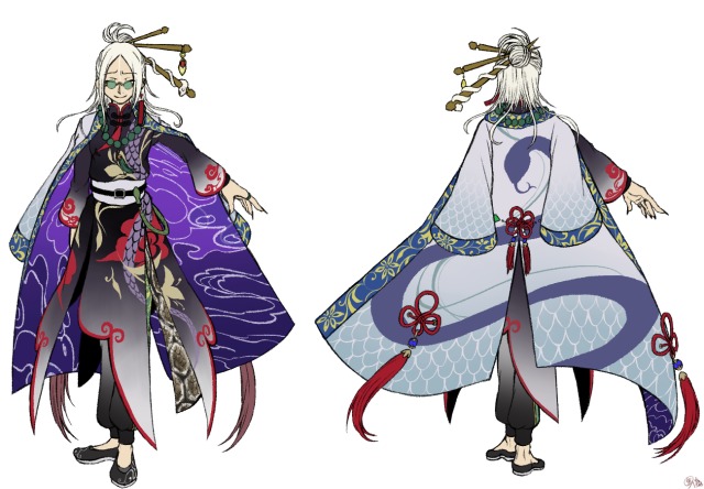 【自作】キャラクターデザイン資料